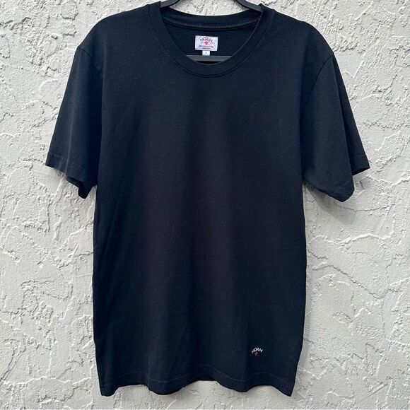 NOAH Logo Crew Neck Black T Shirt Mens Small - Picture 1 of 6